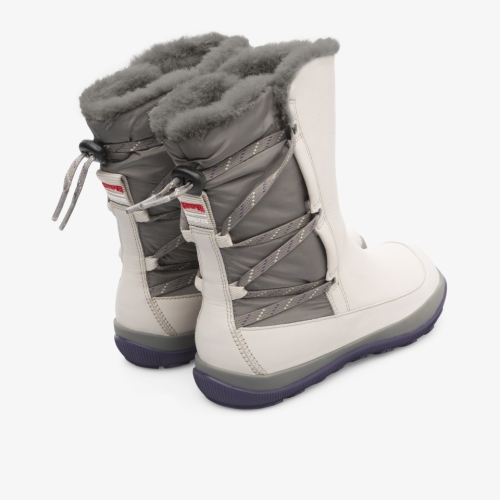 Camper Peu Pista Womens Down Boots US-43471 Grey Discount USA